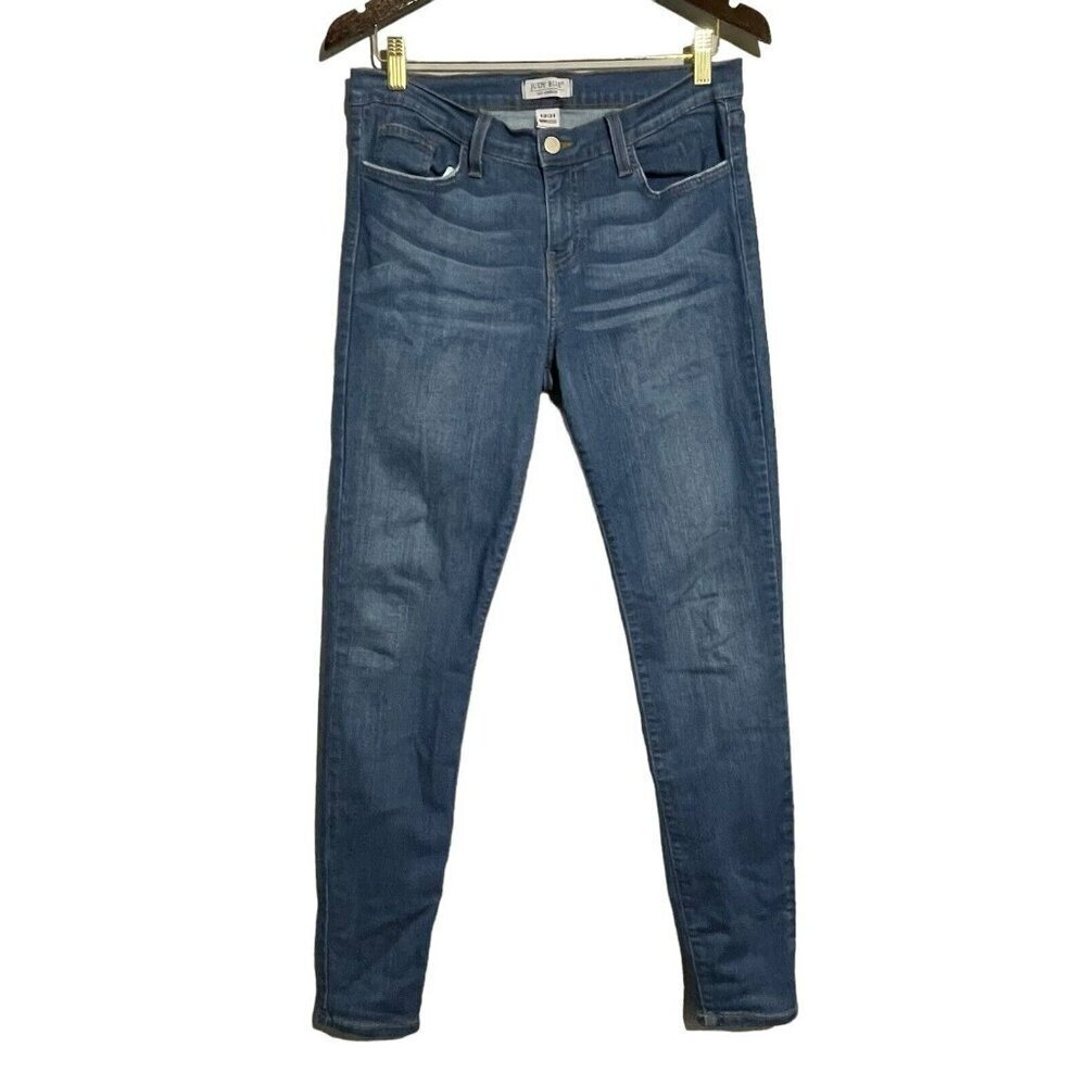 Judy Blue USA Skinny Slim Jeans Women Sz13/31 Professional Work Moto Biker Retro
